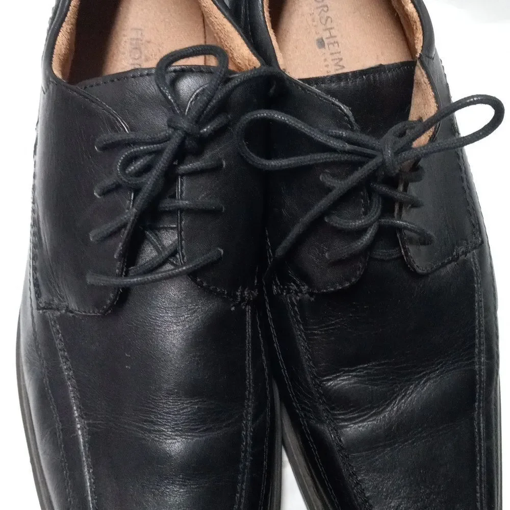 Florsheim Shoes Mens 11 Casual Oxfords Black Leather Derby Comfort